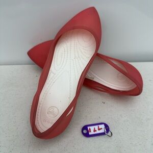 Crocs Women’s Rio Pointed Toe Ballet Flats Size Size 7